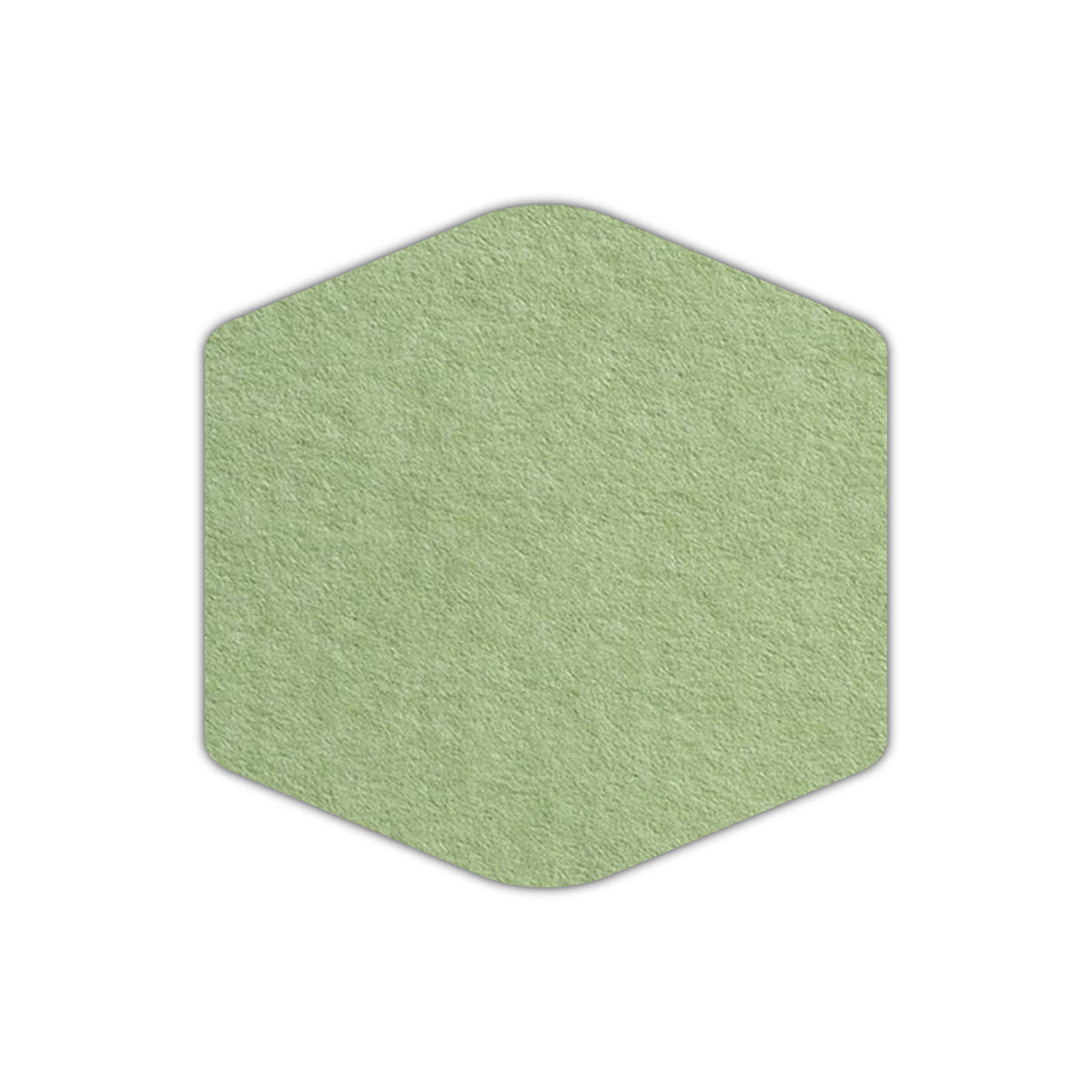 CMYK Print on Olive Green Cardstock | Shape S4 | 6.5" x 6.5"