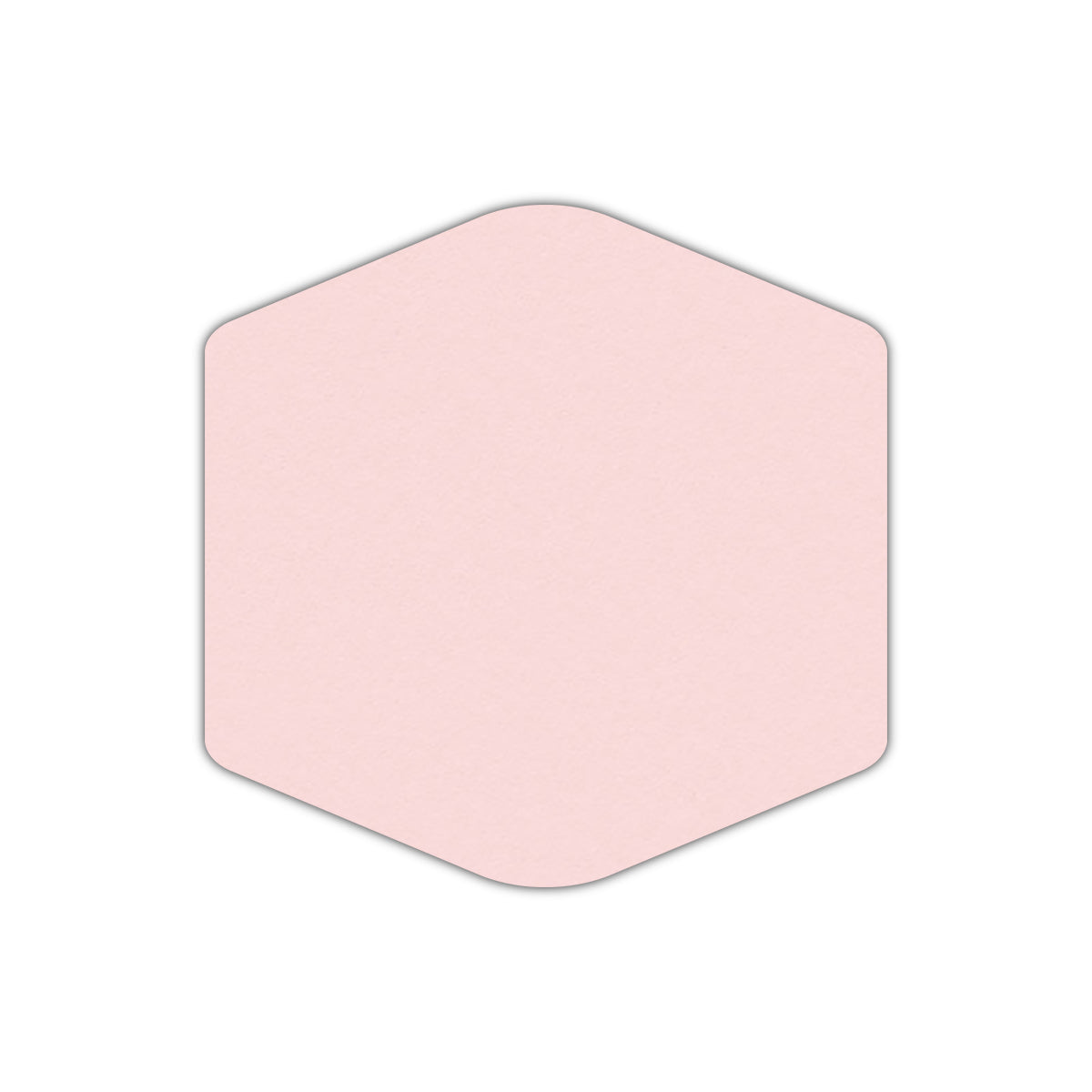 CMYK Print on Pastel Pink Cardstock | Shape S4 | 4.75" x 4.75"