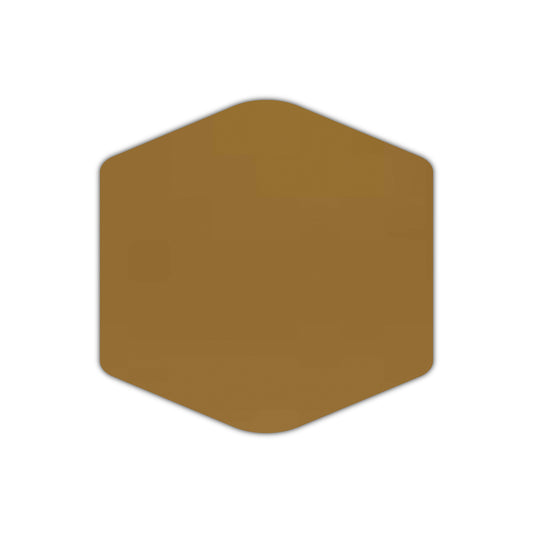 CMYK Print on Shimmer Antique Gold Cardstock | Shape S4 | 8" x 8"