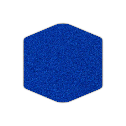 CMYK Print on Shimmer Electric Blue Cardstock | Shape S4 | 8" x 8"