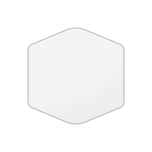 CMYK Print on Shimmer Ice Gold Cardstock | Shape S4 | 8" x 8"