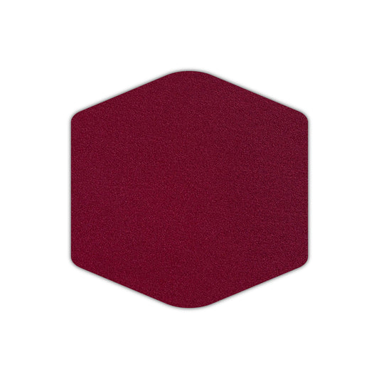 CMYK Print on Shimmer Red Lacquer Cardstock | Shape S4 | 6.25" x 6.25"