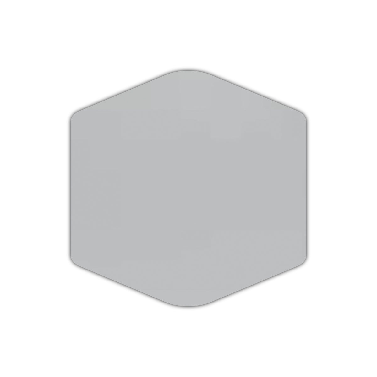 CMYK Print on Shimmer Silver Cardstock | Shape S4 | 8" x 8"