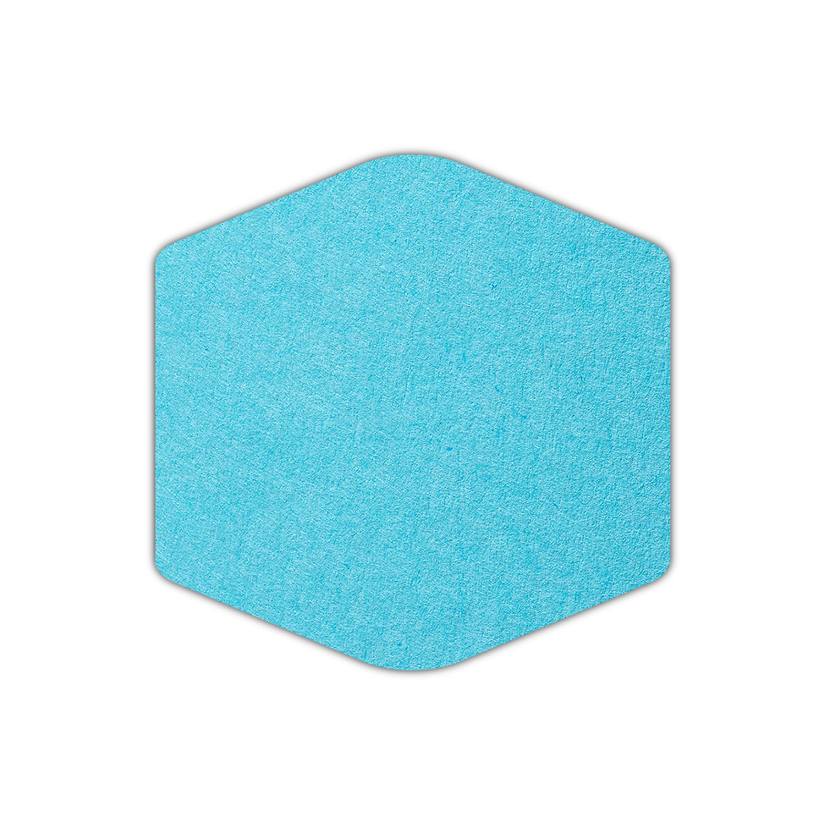 CMYK Print on Turquoise Cardstock | Shape S4 | 4.5" x 4.5"