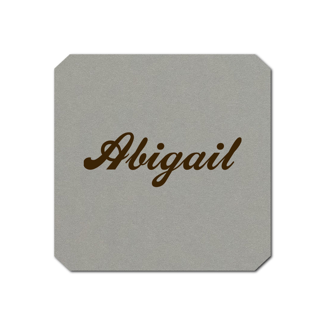 Individually Personalized Wedding Prints on Diecut Cardstock - Shape S53
