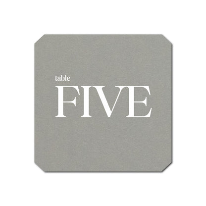 Individually Personalized Wedding Prints on Diecut Cardstock - Shape S53