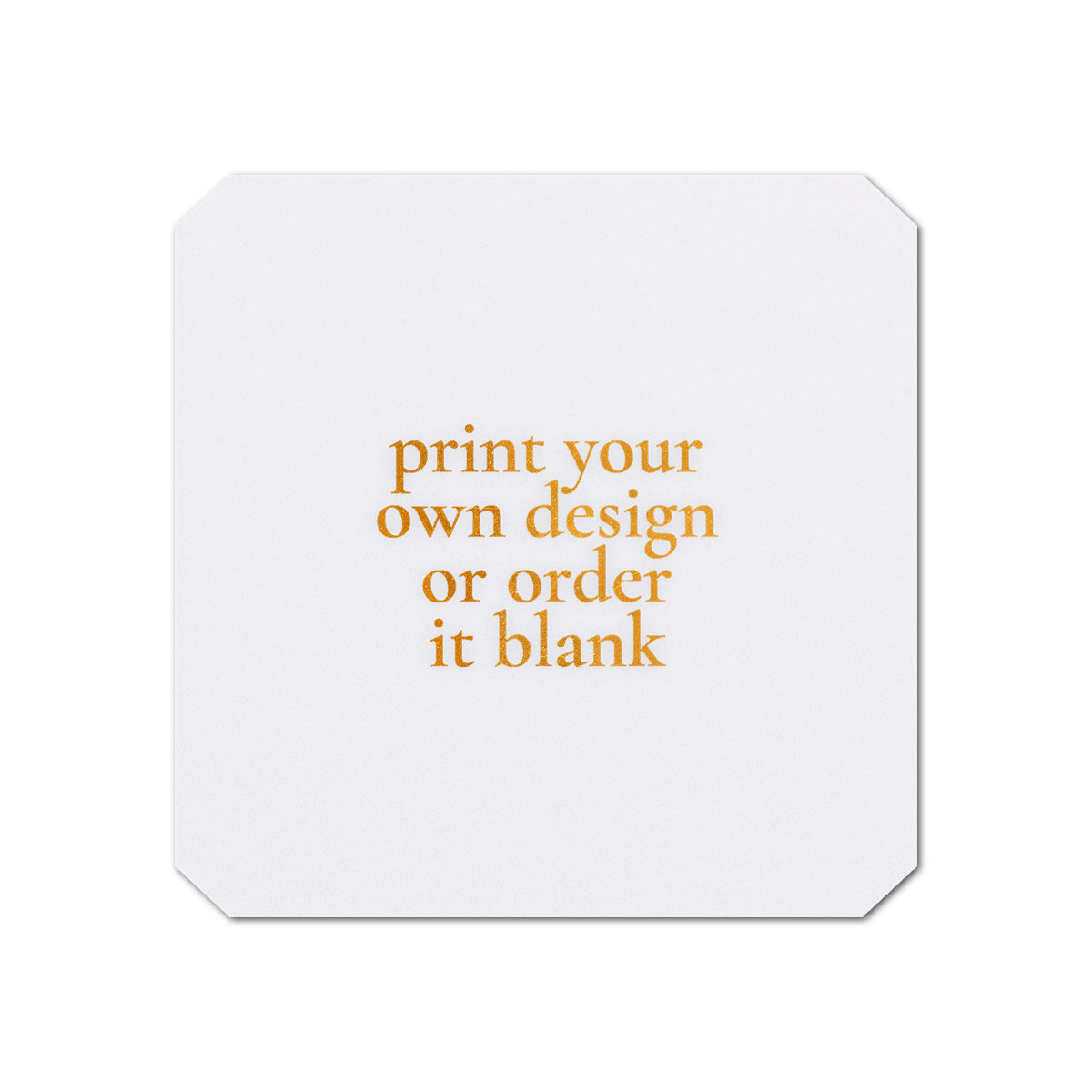 Custom Wedding Prints on Diecut Shaped Cardstock | Shape S53