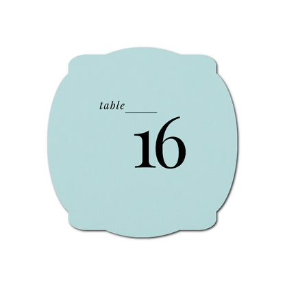 Individually Personalized Wedding Prints on Diecut Cardstock - Shape S64