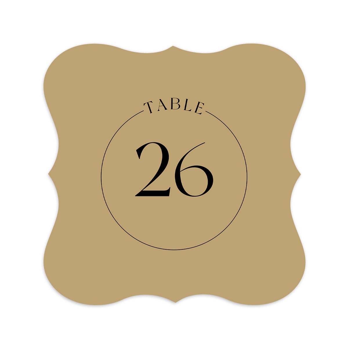 Personalized Wedding Cards | Fully Custom Print | Signature Shape SS70