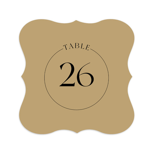 Personalized Wedding Cards | Fully Custom Print | Signature Shape SS70