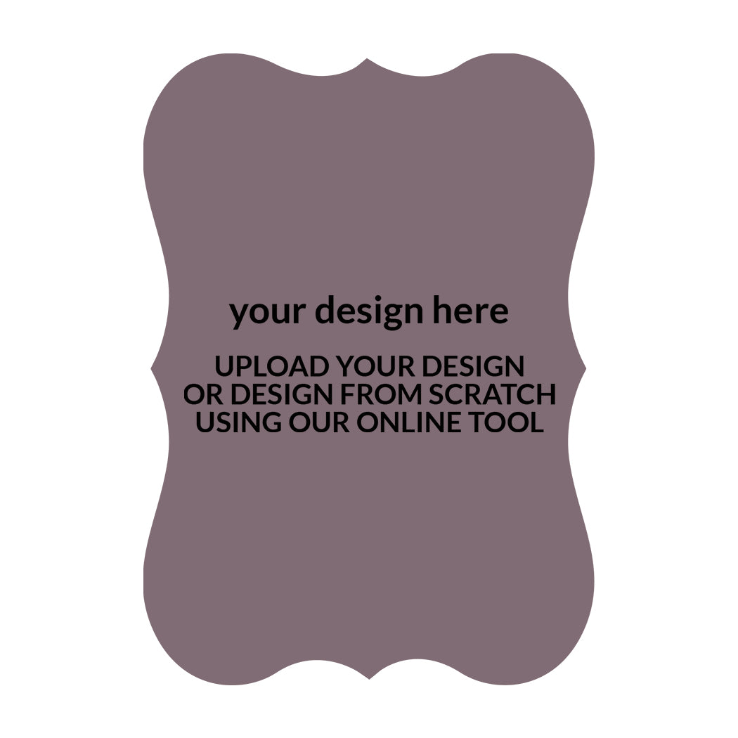 Personalized Wedding Cards | Fully Custom Print | Signature Shape S70