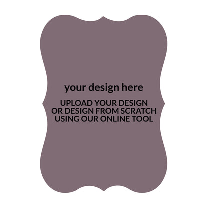 Personalized Wedding Cards | Fully Custom Print | Signature Shape S70