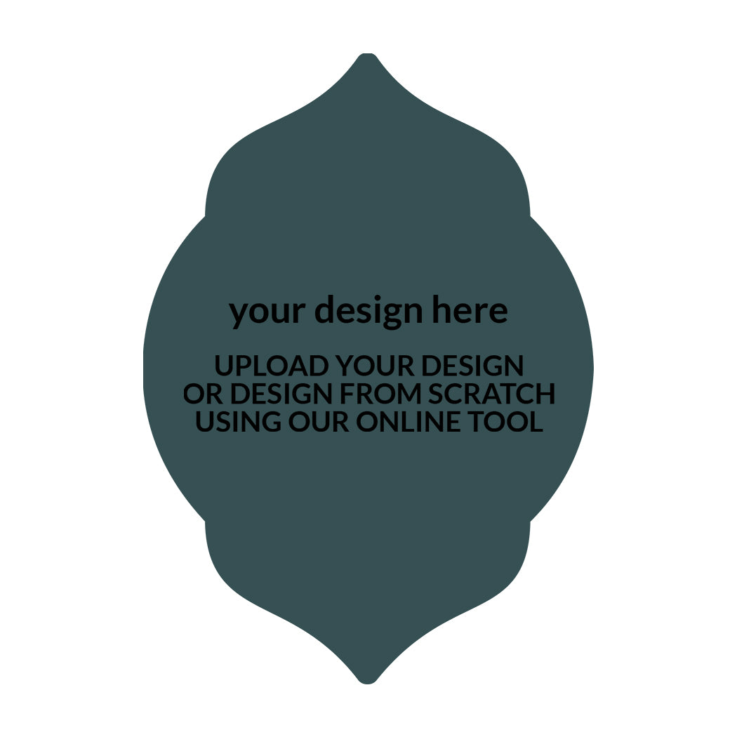 Personalized Wedding Cards | Fully Custom Print | Signature Shape S7
