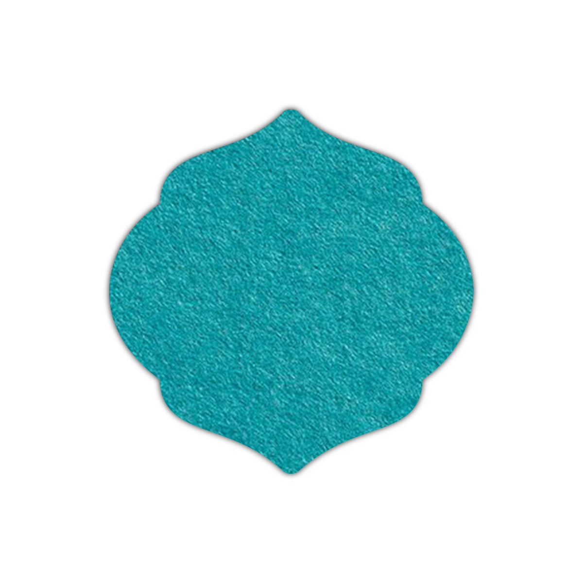 CMYK Print on Aqua Blue Cardstock | Shape S7 | 6.25" x 6.25"