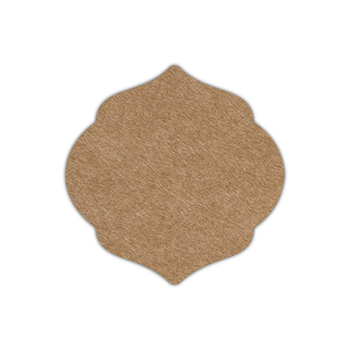 CMYK Print on Beach Sand Cardstock | Shape S7 | 6" x 6"