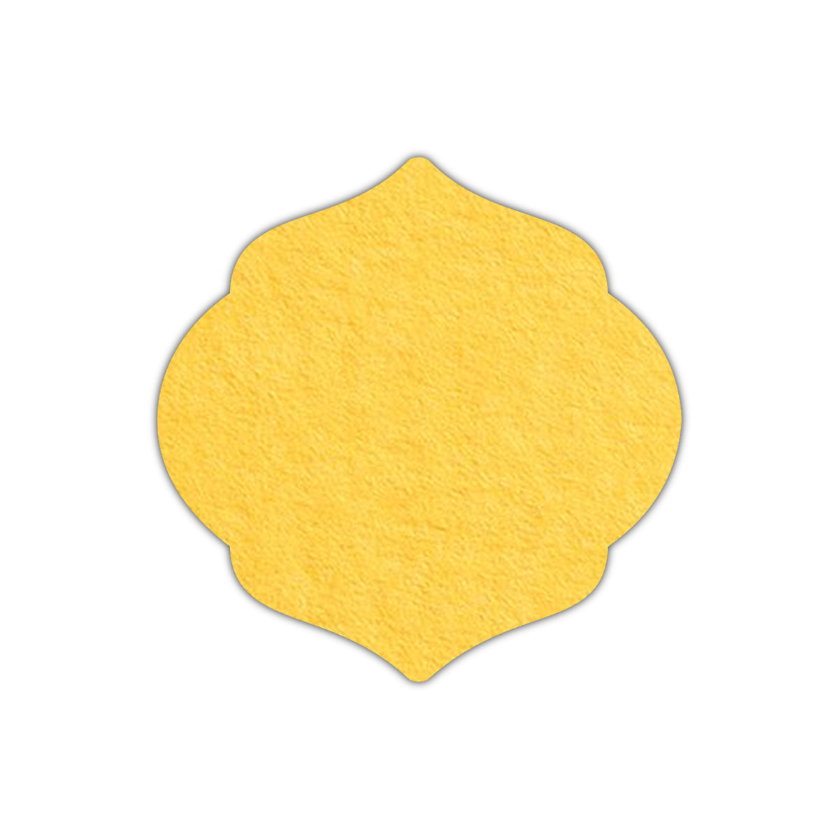 CMYK Print on Canary Yellow Cardstock | Shape S7 | 7.25" x 7.25"