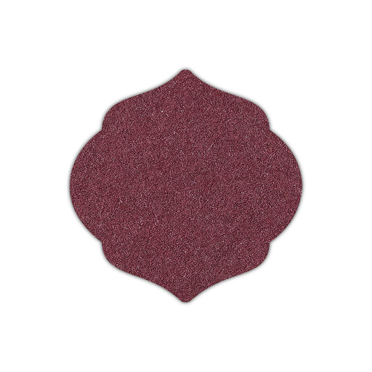 CMYK Print on Claret Cardstock | Shape S7 | 2" x 2"