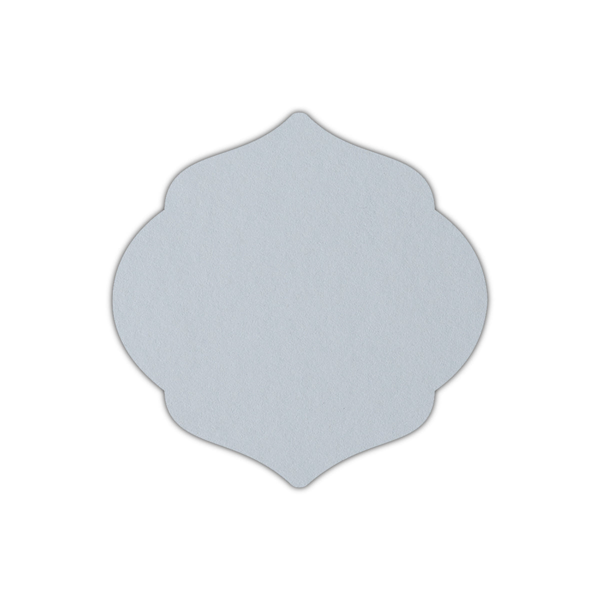 CMYK Print on Cool Blue Cardstock | Shape S7 | 3.5" x 3.5"