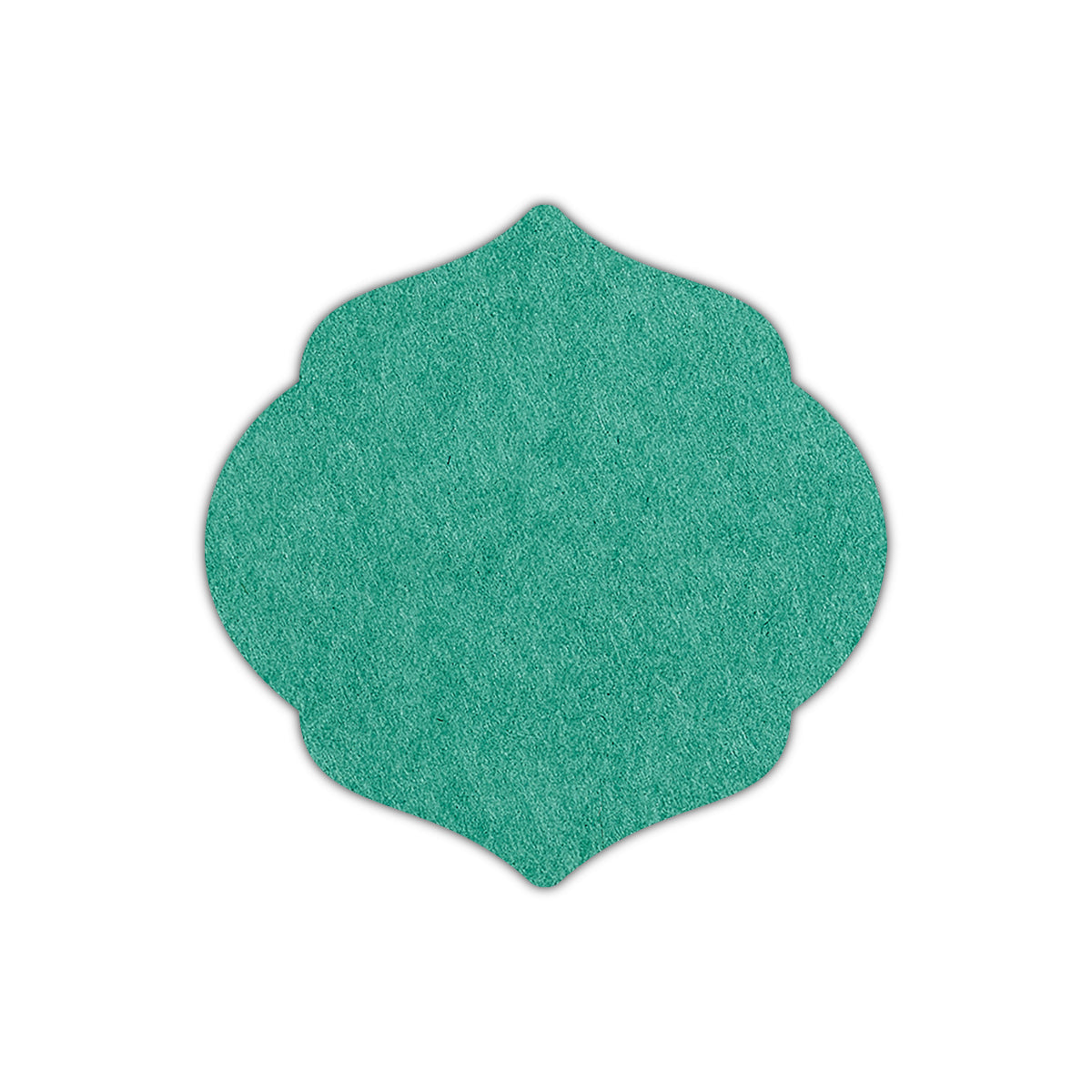 CMYK Print on Emerald Cardstock | Shape S7 | 3.25" x 3.25"