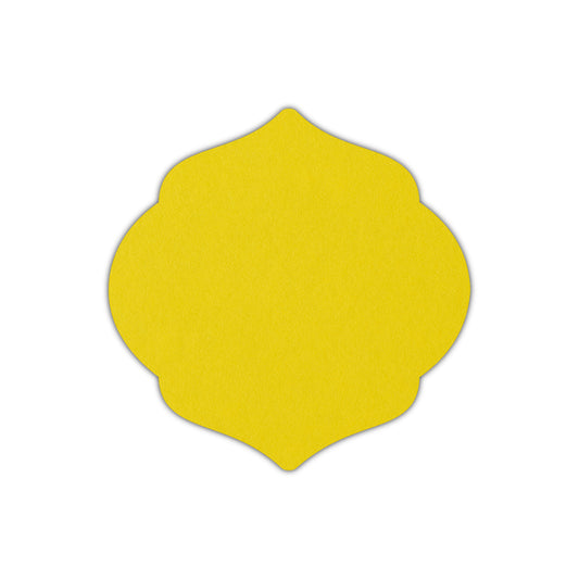 CMYK Print on Factory Yellow Cardstock | Shape S7 | 6.75" x 6.75"