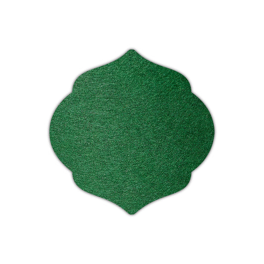 CMYK Print on Forest Cardstock | Shape S7 | 2" x 2"