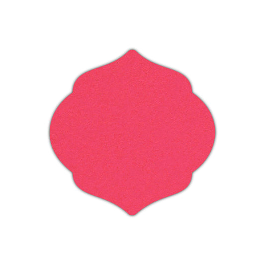 CMYK Print on Lipstick Cardstock | Shape S7 | 2" x 2"