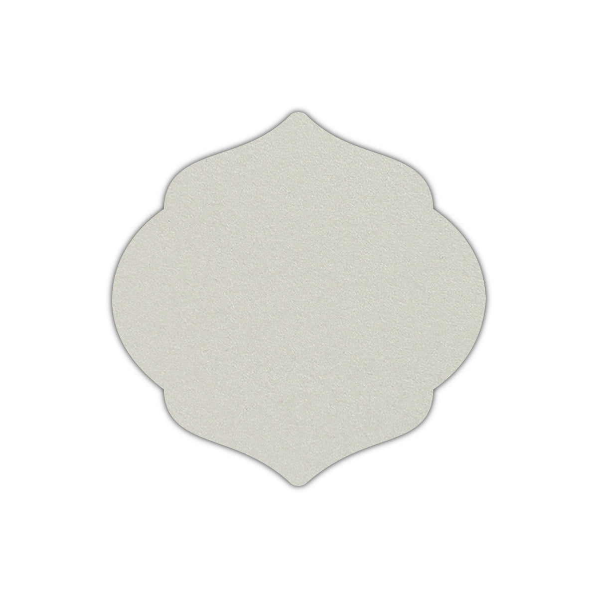 CMYK Print on Shimmer Lustre Cardstock | Shape S7 | 2" x 2"