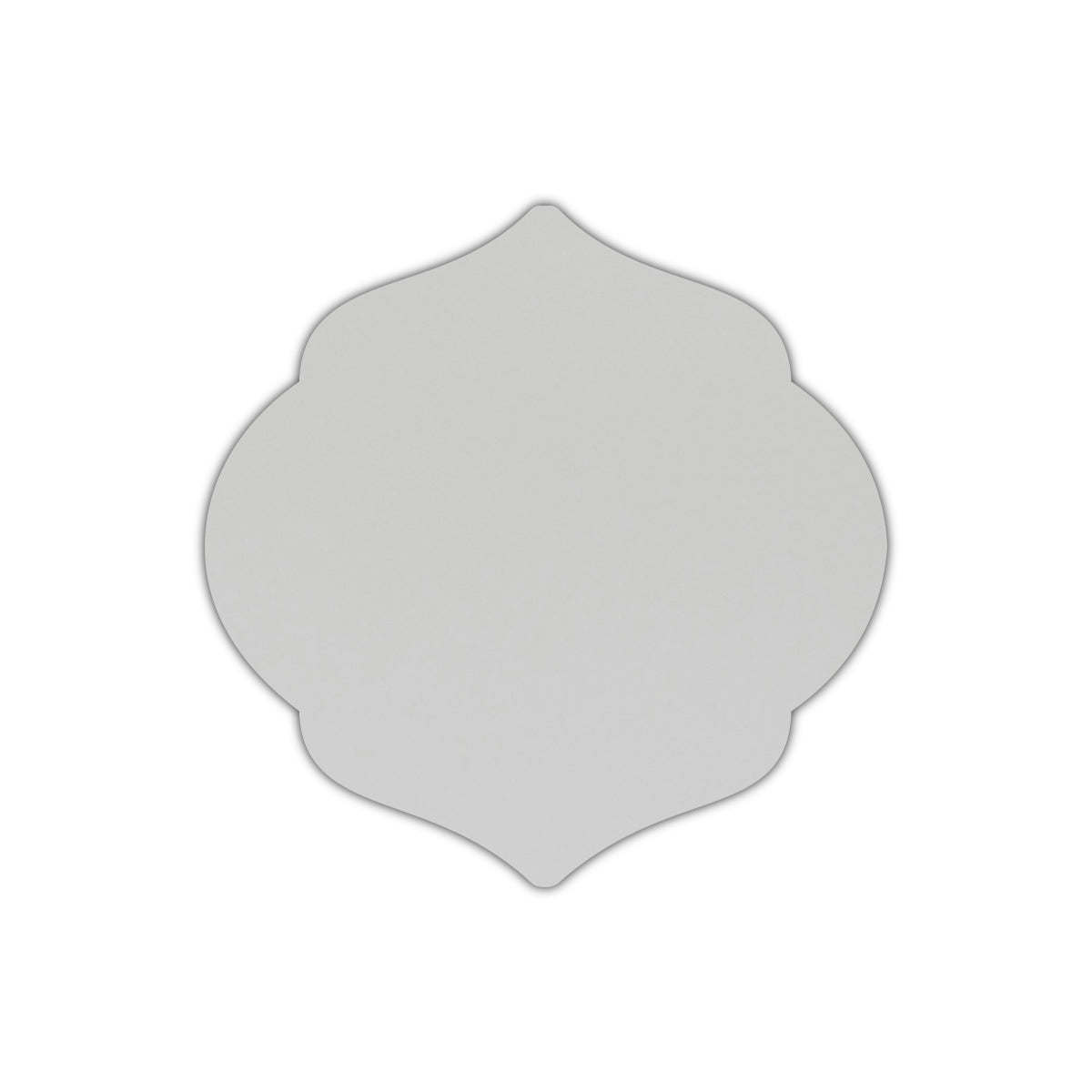 CMYK Print on Shimmer Moonstone Cardstock | Shape S7 | 4.75" x 4.75"