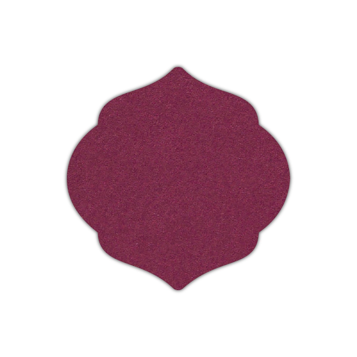 CMYK Print on Orchid Cardstock | Shape S7 | 2.75" x 2.75"
