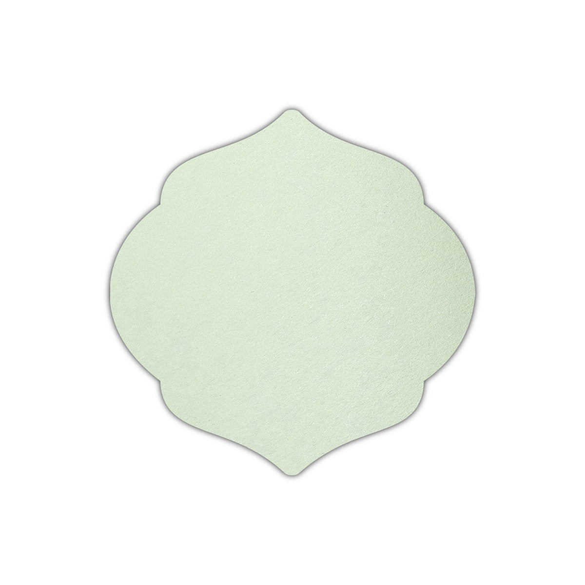 CMYK Print on Pistachio Cardstock | Shape S7 | 6" x 6"