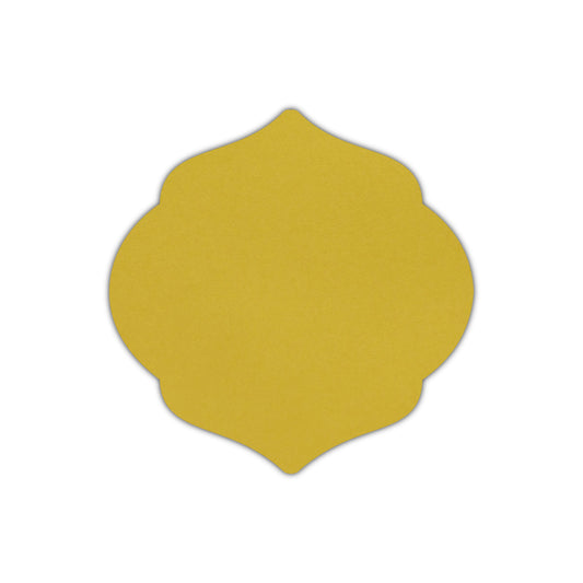 CMYK Print on Shimmer Fine Gold Cardstock | Shape S7 | 8" x 8"