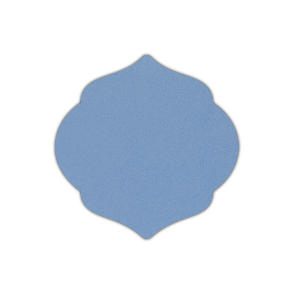 CMYK Print on Shimmer Vista Cardstock | Shape S7 | 4" x 4"