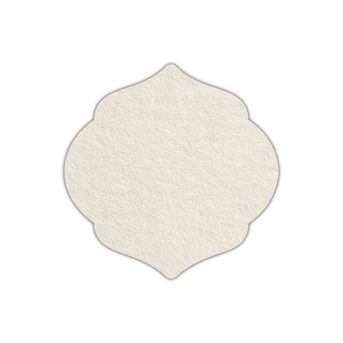 CMYK Print on *Signature Cream Cardstock | Shape S7 | 3" x 3"