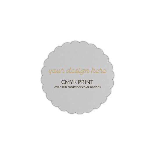 Shape S80 Diecut Card | CMYK Print | 3.25" x 3.25"