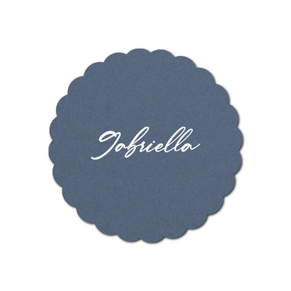 Individually Personalized Wedding Prints on Diecut Cardstock - Shape S80