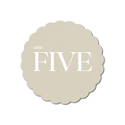 Individually Personalized Wedding Prints on Diecut Cardstock - Shape S80