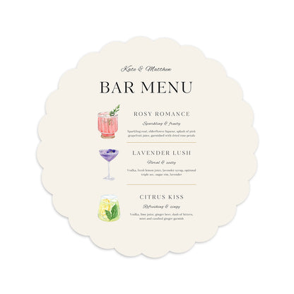 Personalized Wedding Cards | Fully Custom Print | Signature Shape SS80