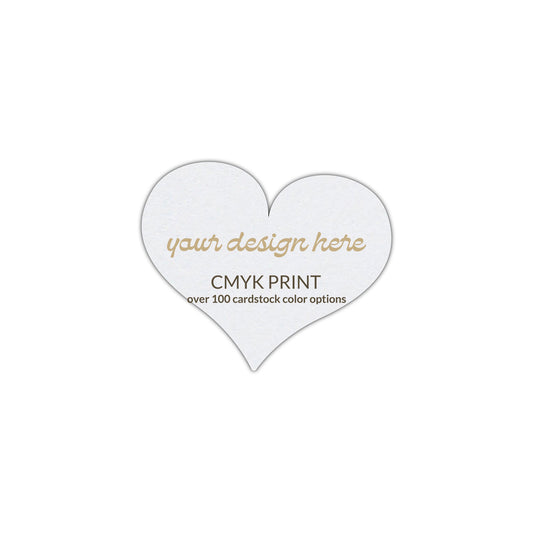 Shape S89 Diecut Card | CMYK Print | 3" x 3"