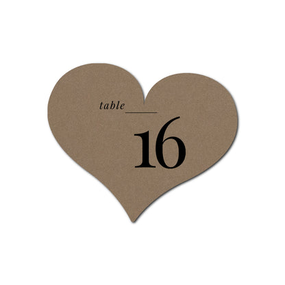 Individually Personalized Wedding Prints on Diecut Cardstock - Shape S89
