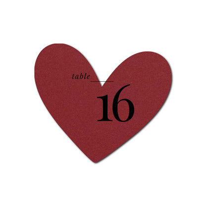 Individually Personalized Wedding Prints on Diecut Cardstock - Shape S90