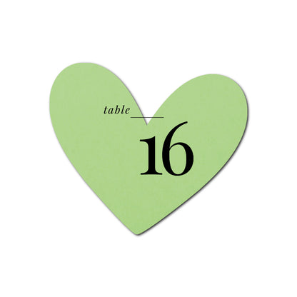 Individually Personalized Wedding Prints on Diecut Cardstock - Shape S90