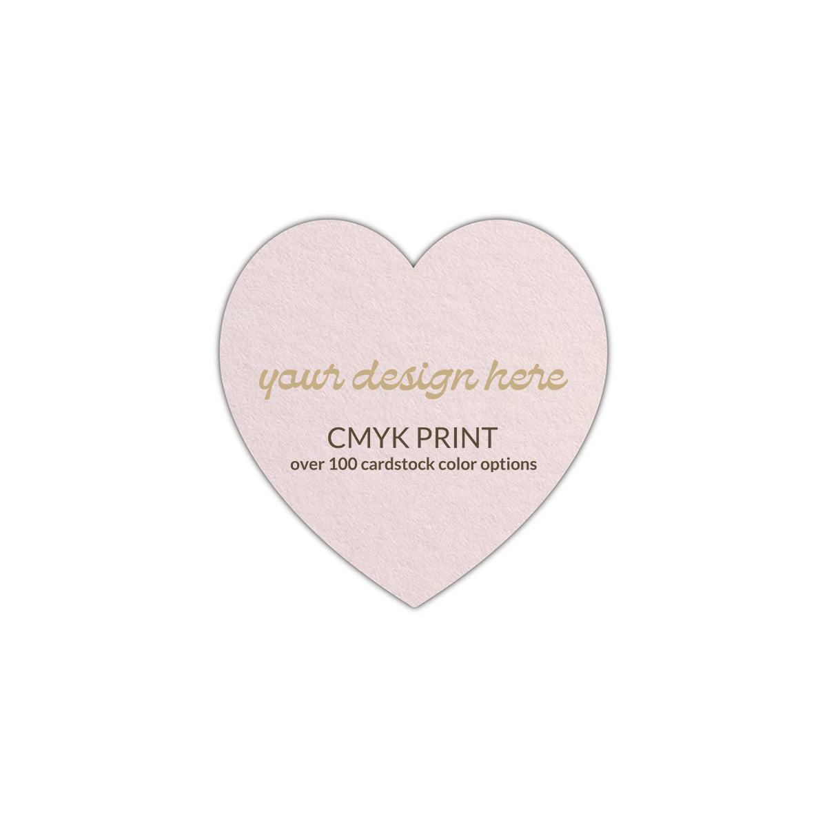 Shape S91 Diecut Card | CMYK Print | 7.25" x 7.25"