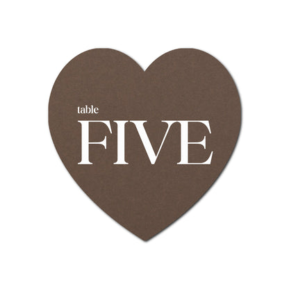 Individually Personalized Wedding Prints on Diecut Cardstock - Shape S91