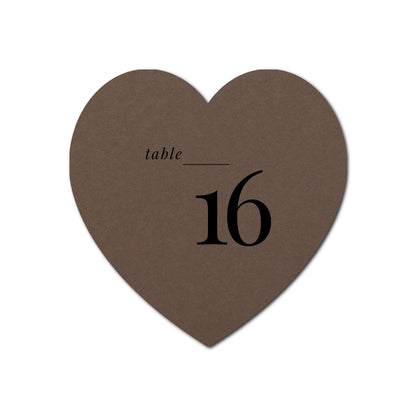 Individually Personalized Wedding Prints on Diecut Cardstock - Shape S91