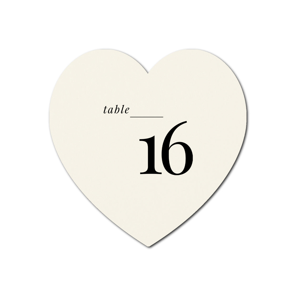 Individually Personalized Wedding Prints on Diecut Cardstock - Shape S91