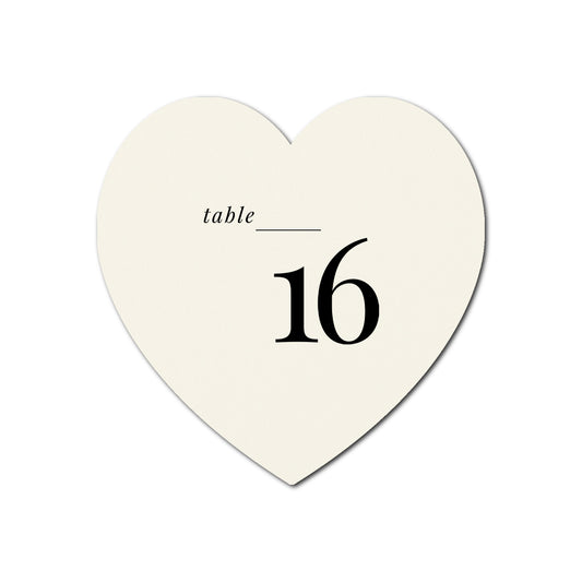 Individually Personalized Wedding Prints on Diecut Cardstock - Shape S91