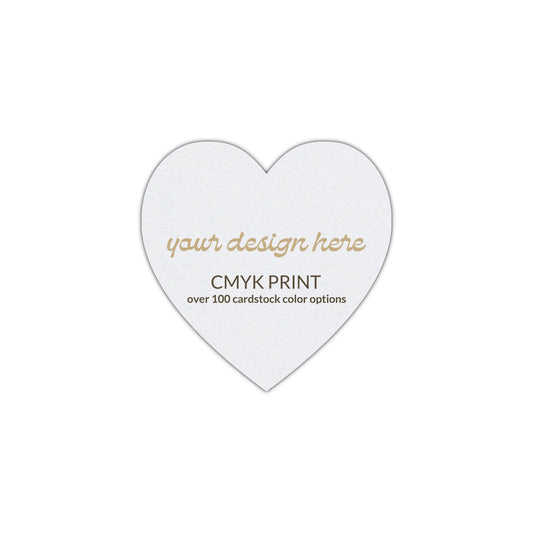 Shape S92 Diecut Card | CMYK Print | 2.75" x 2.75"