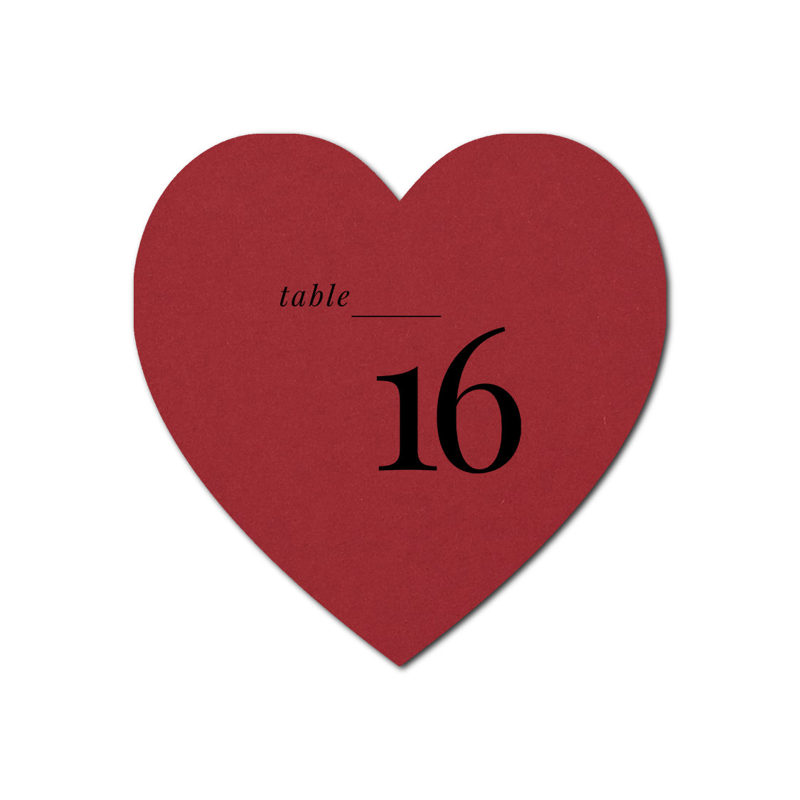 Individually Personalized Wedding Prints on Diecut Cardstock - Shape S92