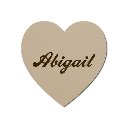 Individually Personalized Wedding Prints on Diecut Cardstock - Shape S92