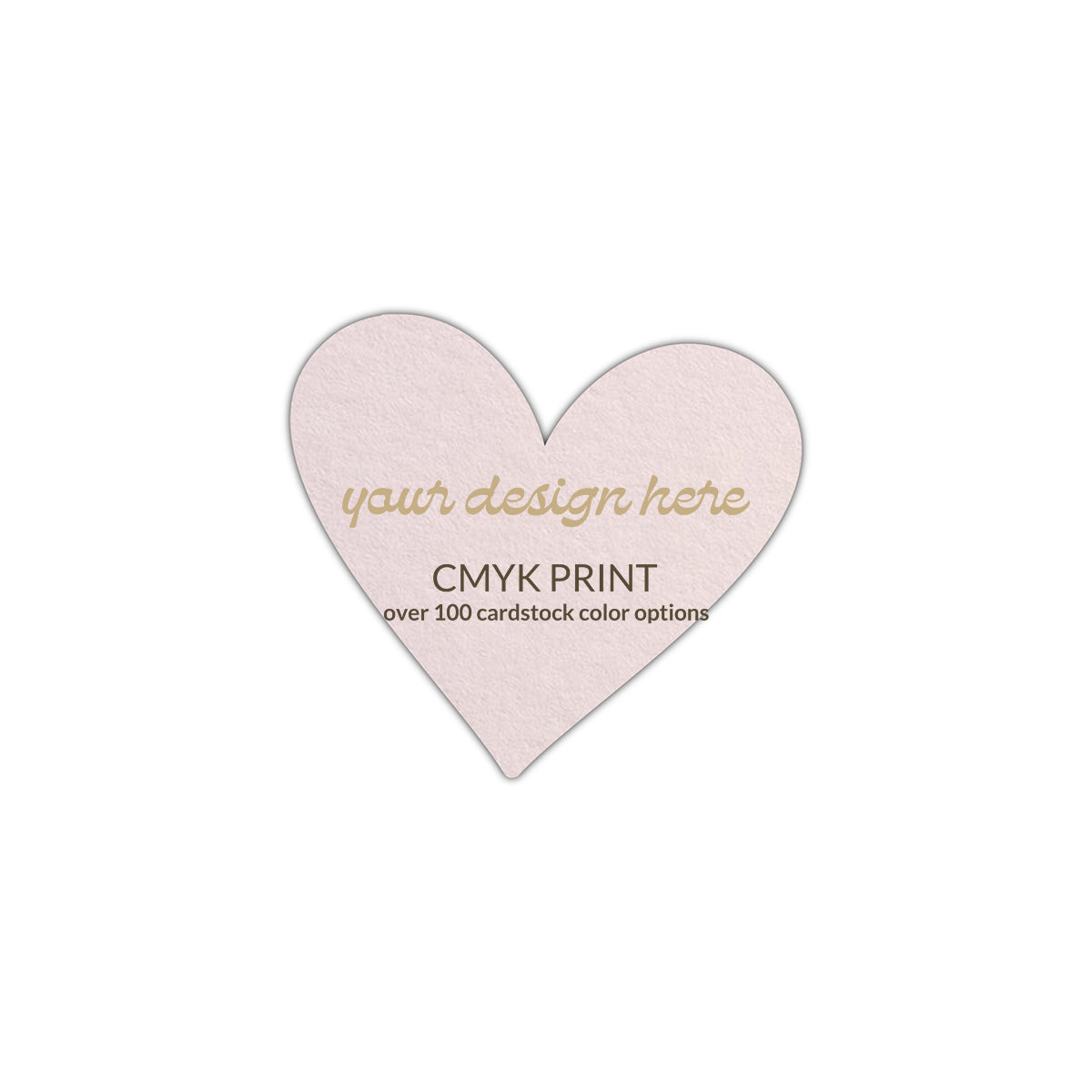 Shape S93 Diecut Card | CMYK Print | 4.75" x 4.75"
